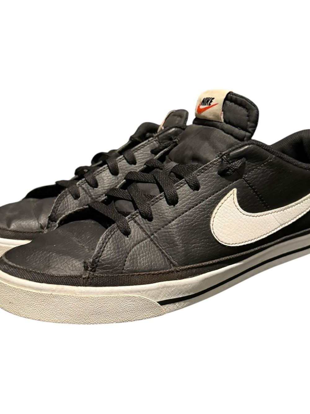 Nike Court Legacy Black White Men’s Sneakers Low Top Size 11